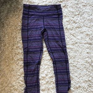 Lululemon full length purple leggings